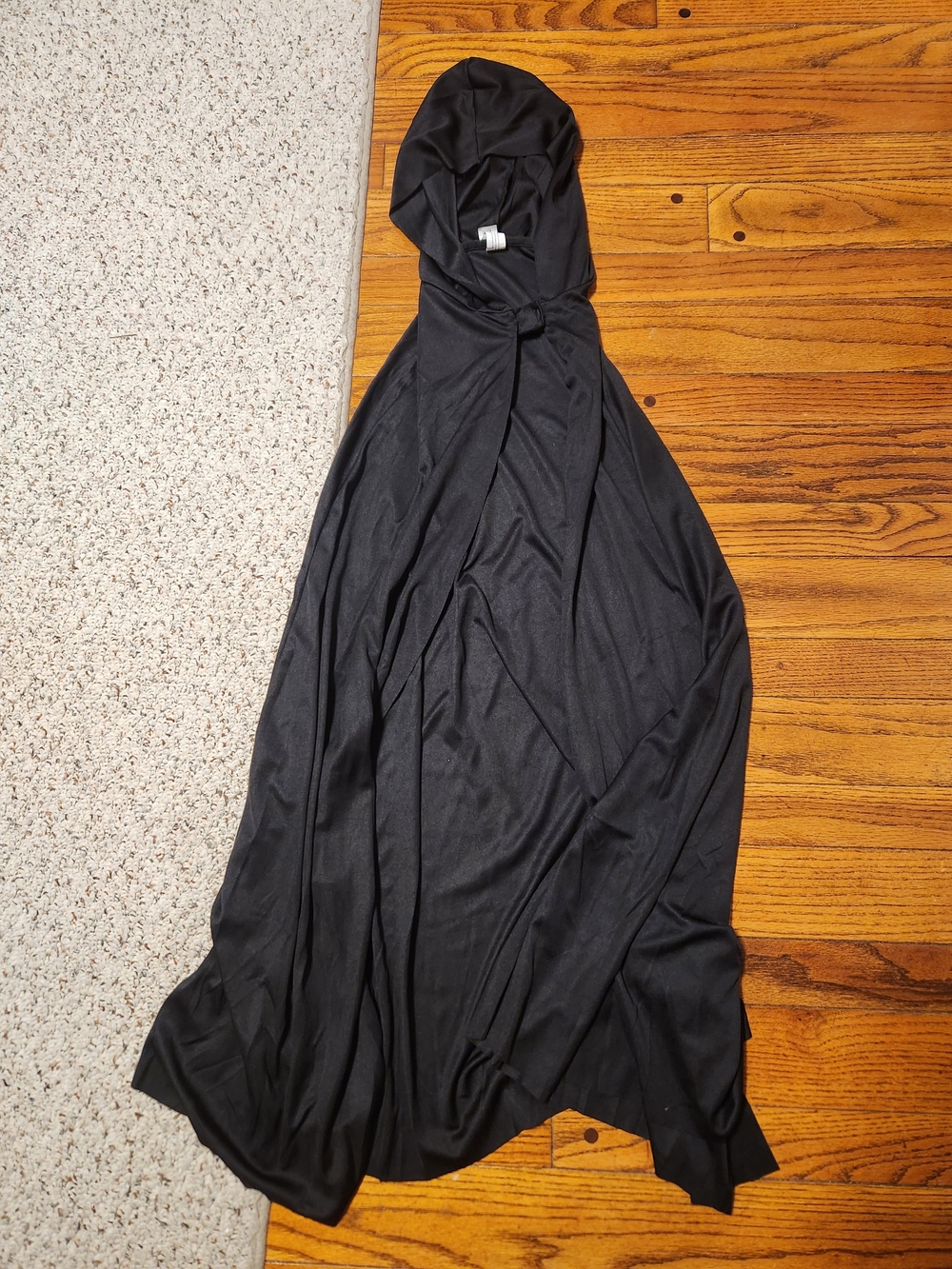 Black Hooded Cape- Halloween kids